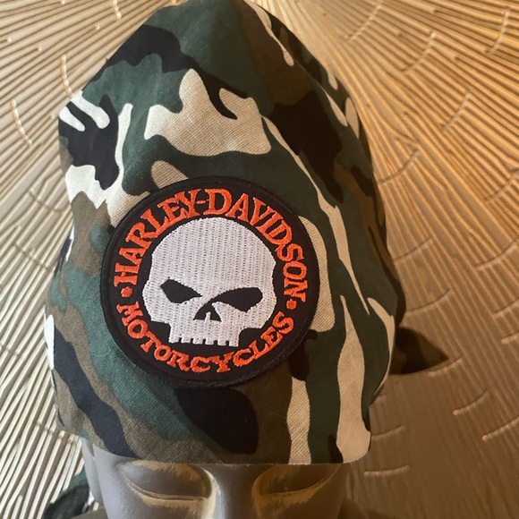 Harley-Davidson "Skull” 
Camouflage Bandana/Head Wrap - Picture 2 of 7